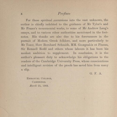 23 x 14,5 εκ. 2 σ. χ.α. + XII σ. + 372 σ. + 2 σ. χ.α., όπου στο φ. 1 στο recto κτητορική σφρ